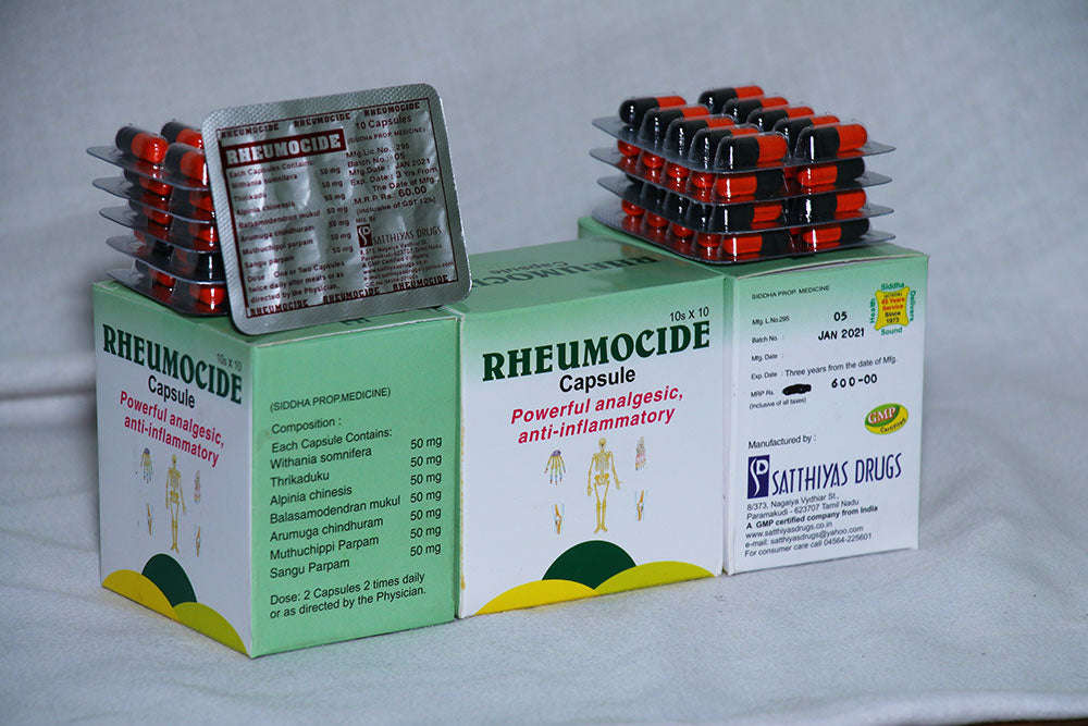 Rheumocide Caps. (Relives Pain & Restores mobility)